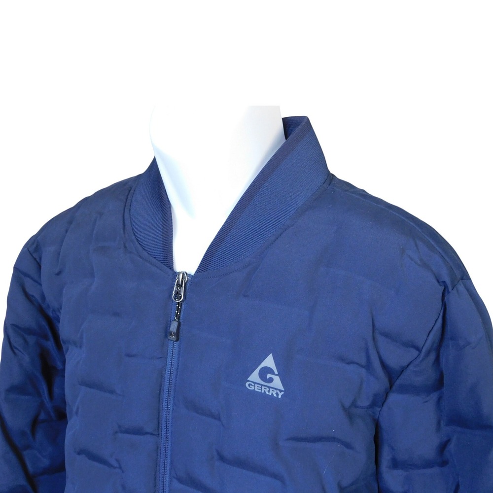 Gerry Men's Navy Blue Puffer Insulated Bomber Jacket, Size XL, Outdoors, Casual - Picture 2 of 8